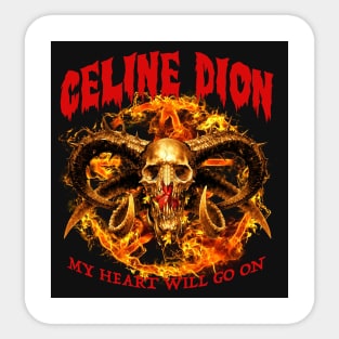 CELIN DION Sticker